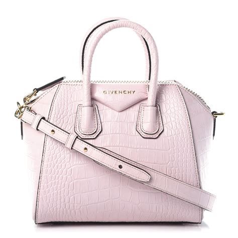 givenchy antigona large rose-print tote bag|givenchy crocodile antigona.